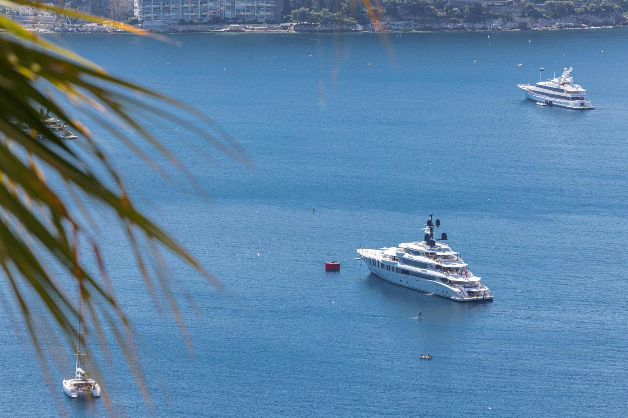 Extraordinary Sea View - 1 Bdr With Ac Lägenhet Villefranche-sur-Mer Exteriör bild