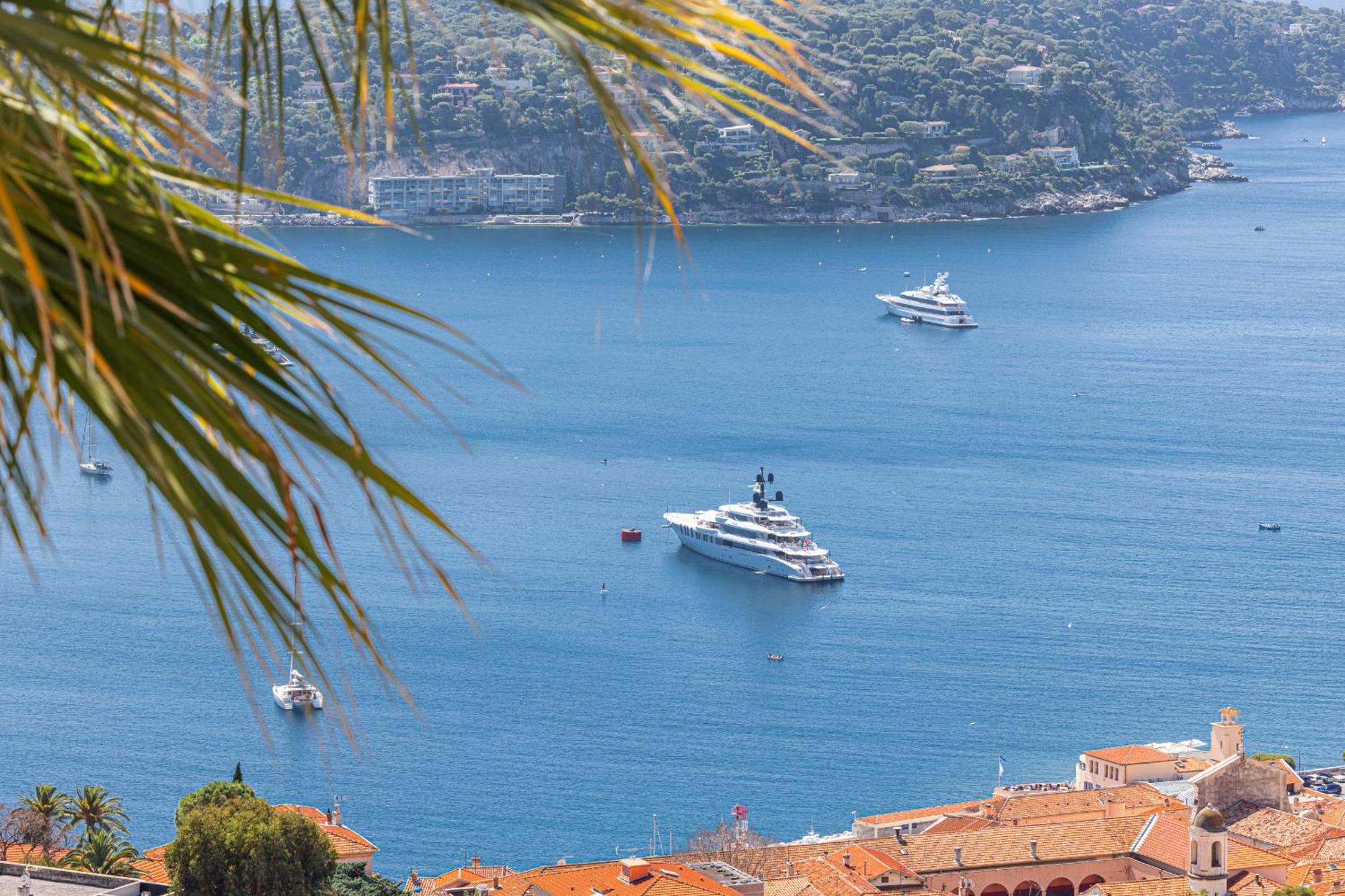 Extraordinary Sea View - 1 Bdr With Ac Lägenhet Villefranche-sur-Mer Exteriör bild