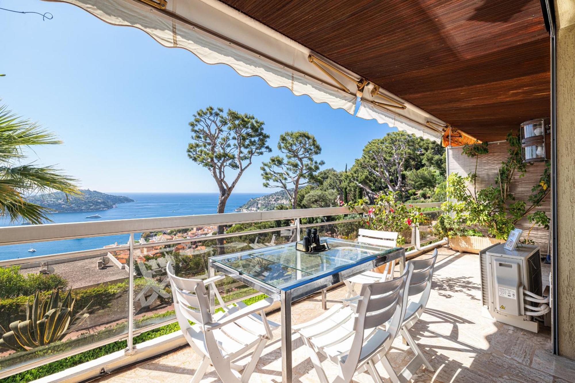 Extraordinary Sea View - 1 Bdr With Ac Lägenhet Villefranche-sur-Mer Exteriör bild