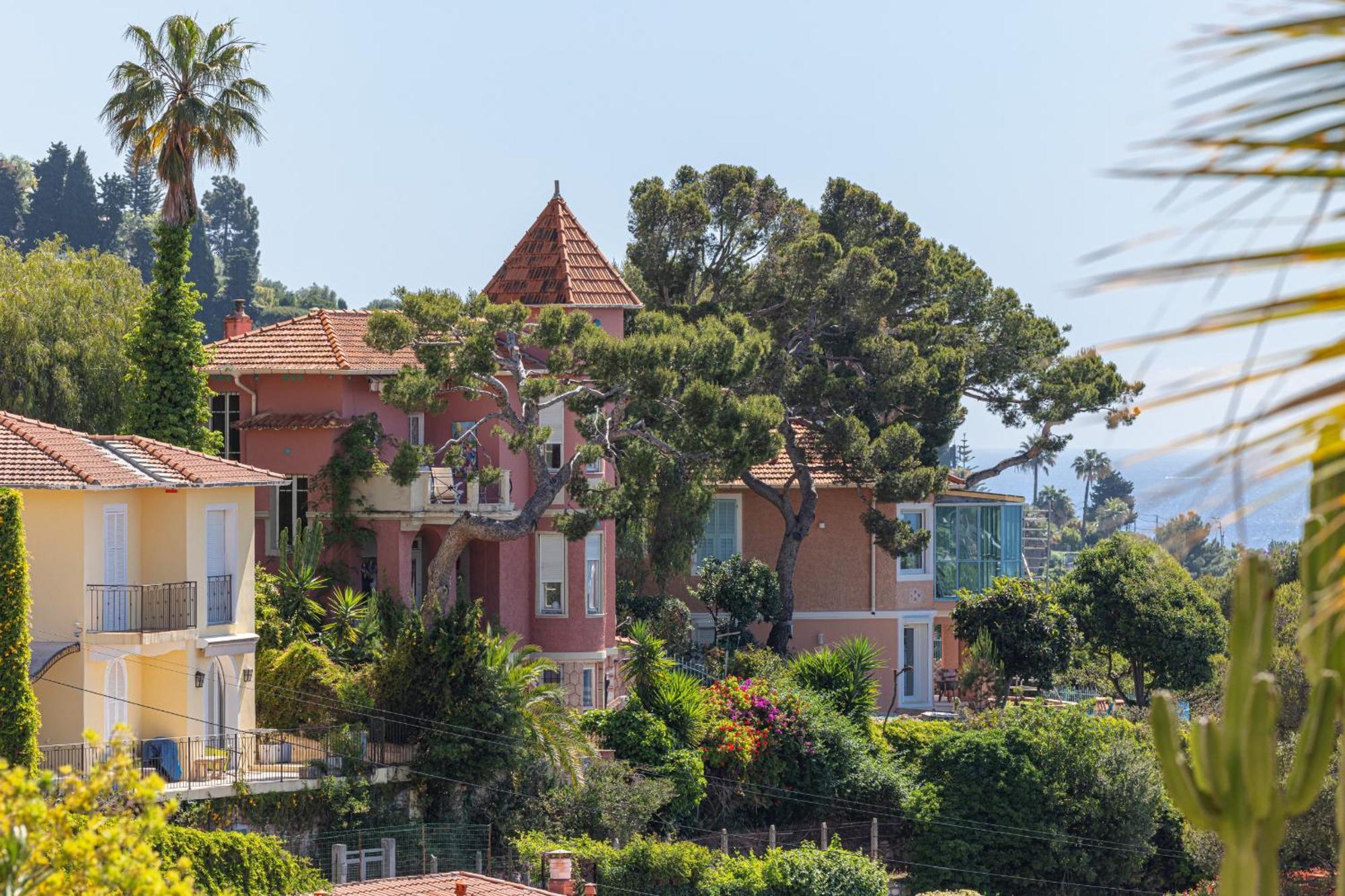 Extraordinary Sea View - 1 Bdr With Ac Lägenhet Villefranche-sur-Mer Exteriör bild