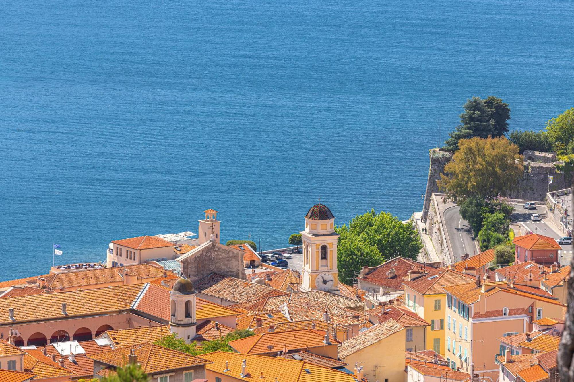 Extraordinary Sea View - 1 Bdr With Ac Lägenhet Villefranche-sur-Mer Exteriör bild