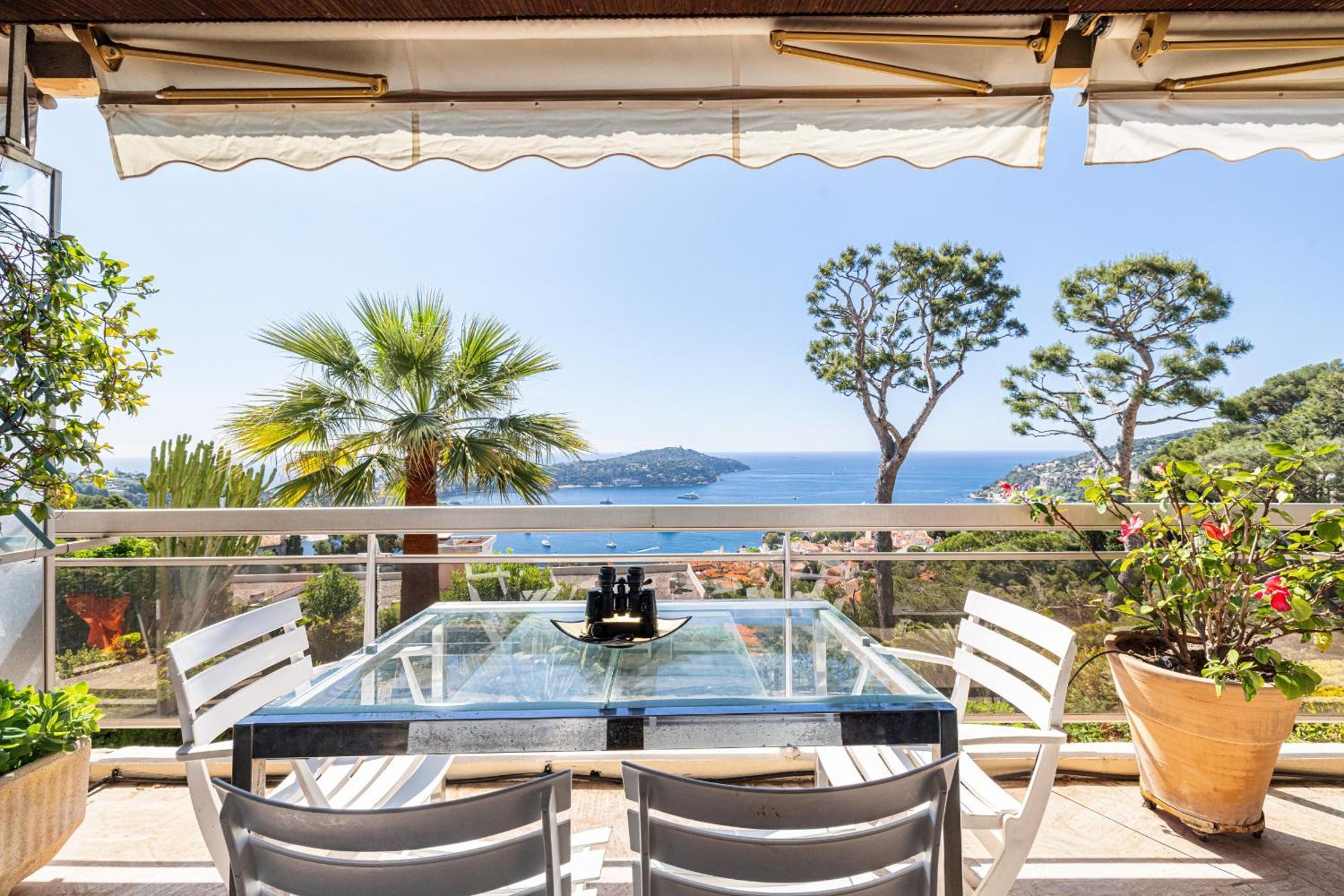 Extraordinary Sea View - 1 Bdr With Ac Lägenhet Villefranche-sur-Mer Exteriör bild