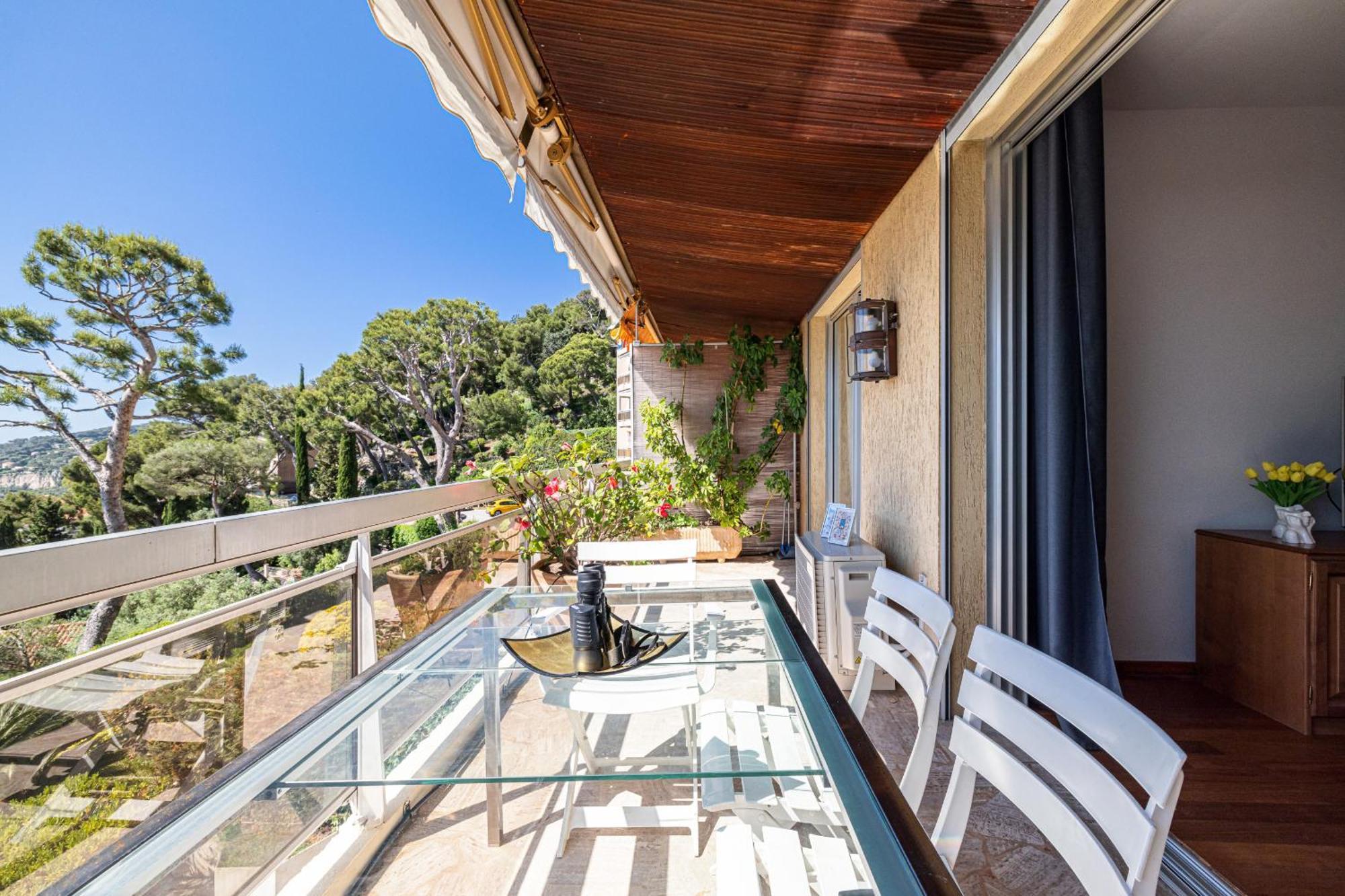 Extraordinary Sea View - 1 Bdr With Ac Lägenhet Villefranche-sur-Mer Exteriör bild