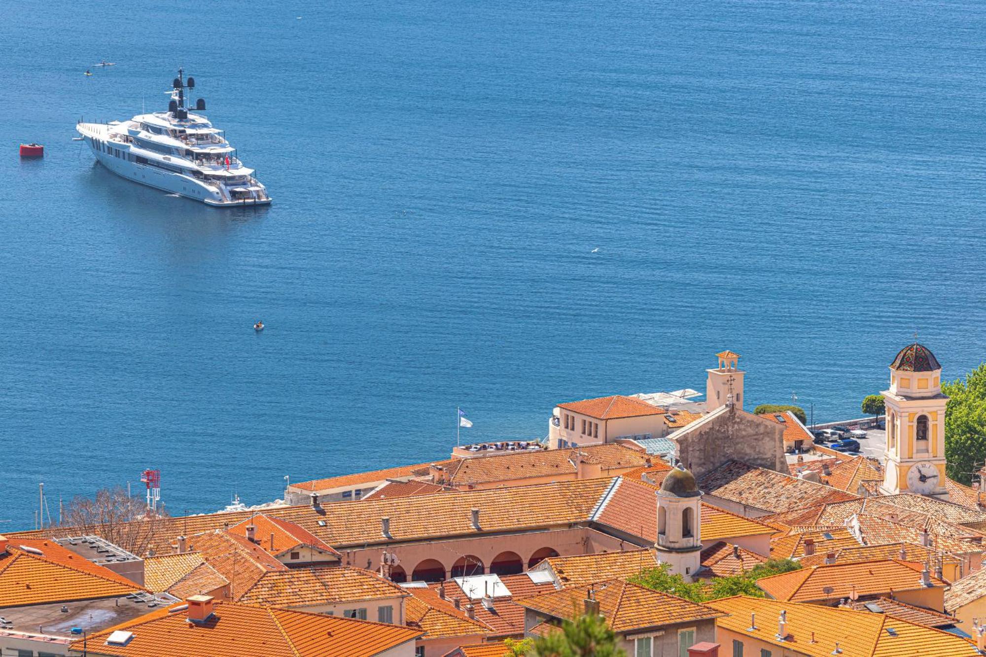Extraordinary Sea View - 1 Bdr With Ac Lägenhet Villefranche-sur-Mer Exteriör bild